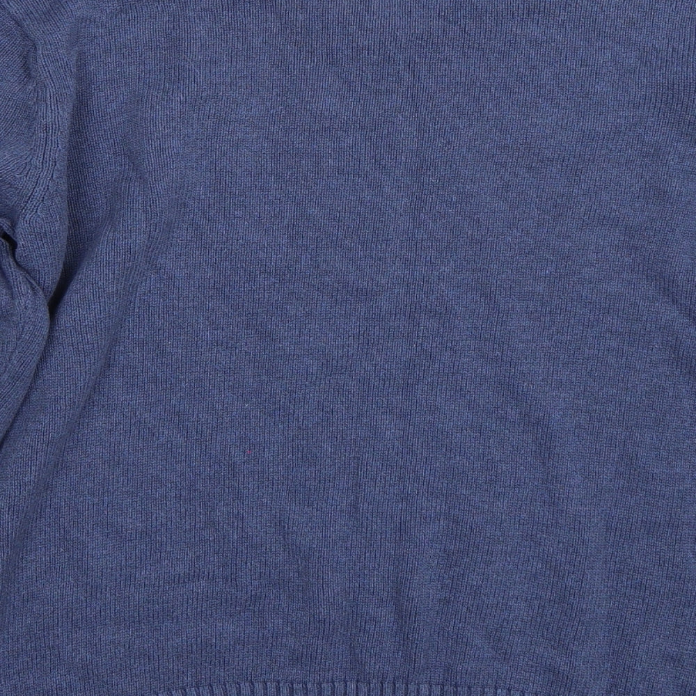 Easy Mens Blue   Pullover Jumper Size L