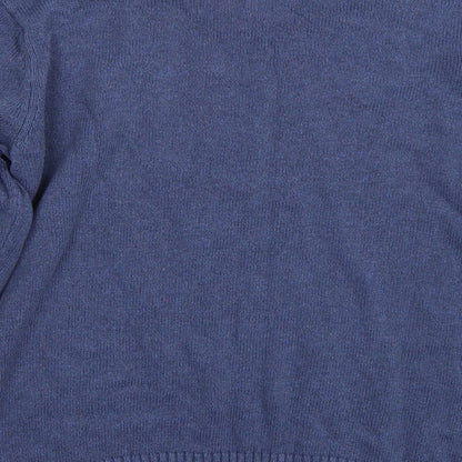 Easy Mens Blue   Pullover Jumper Size L