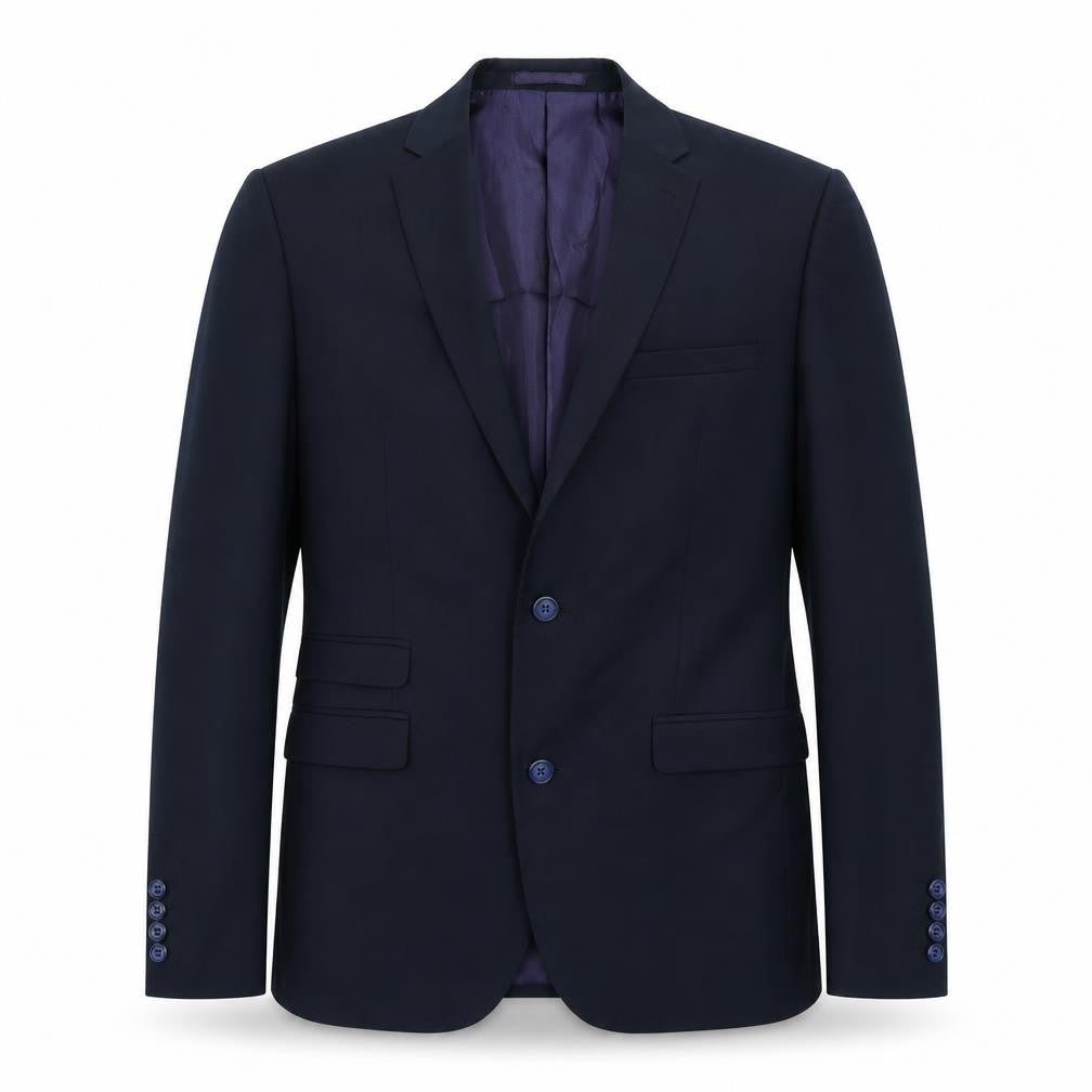 Mens UK Size 38 Preworn Regular Blue Suit Jacket