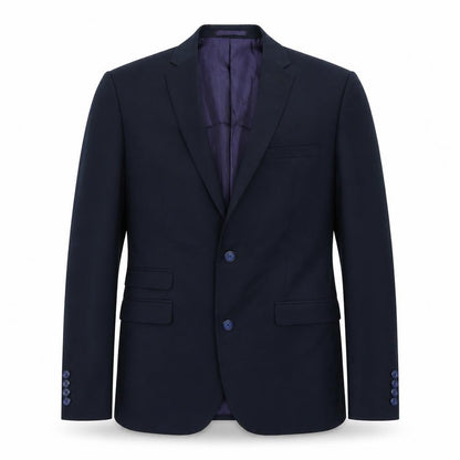 Mens UK Size 38 Preworn Regular Blue Suit Jacket