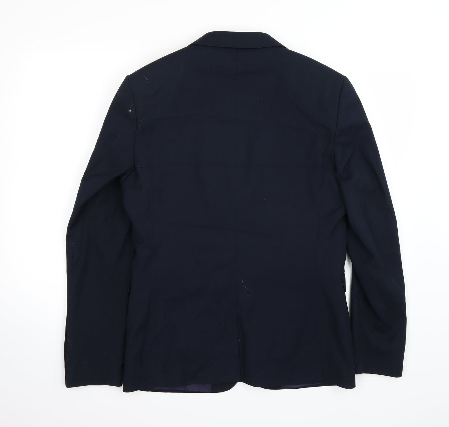 Mens UK Size 38 Preworn Regular Blue Suit Jacket