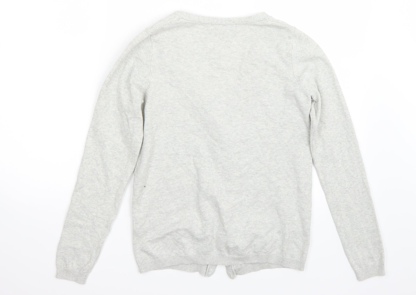 Primark Womens Grey   Cardigan Jumper Size 8