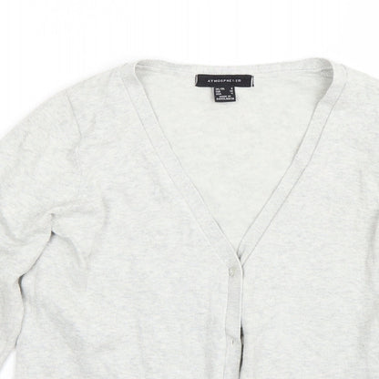 Primark Womens Grey   Cardigan Jumper Size 8