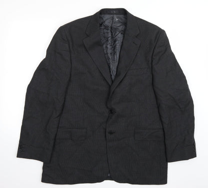 Mens UK Size 40 The label Regular Grey Suit Jacket