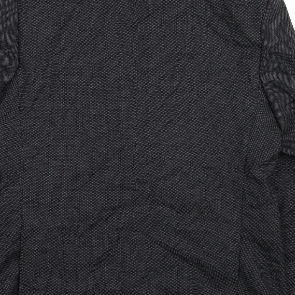 Mens UK Size 40 The label Regular Grey Suit Jacket