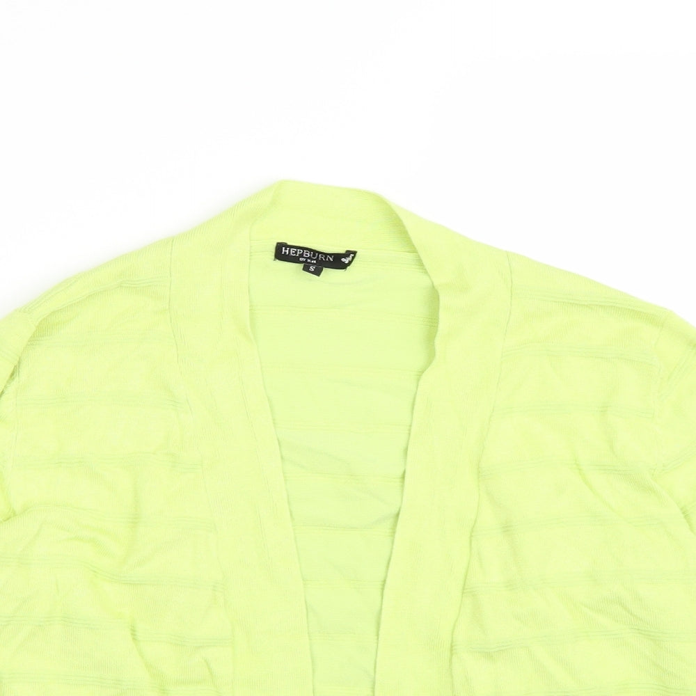 Hepburn Womens Green   Cardigan Jumper Size S