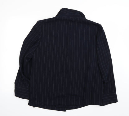 essence Womens Blue   Jacket Blazer Size 18