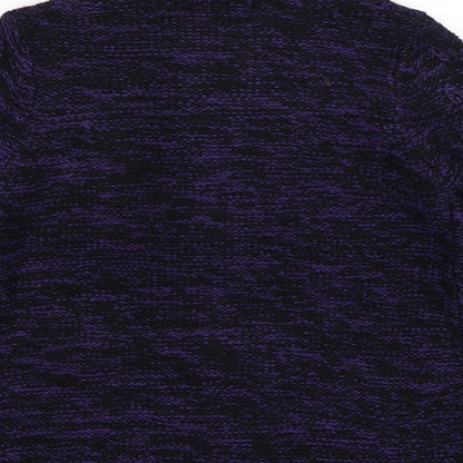 Debenhams Womens Purple  Knit Cardigan Jumper Size 10