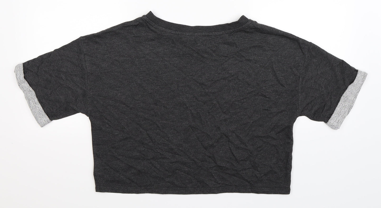 Divided Womens Grey   Basic T-Shirt Size M