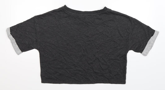 Divided Womens Grey   Basic T-Shirt Size M