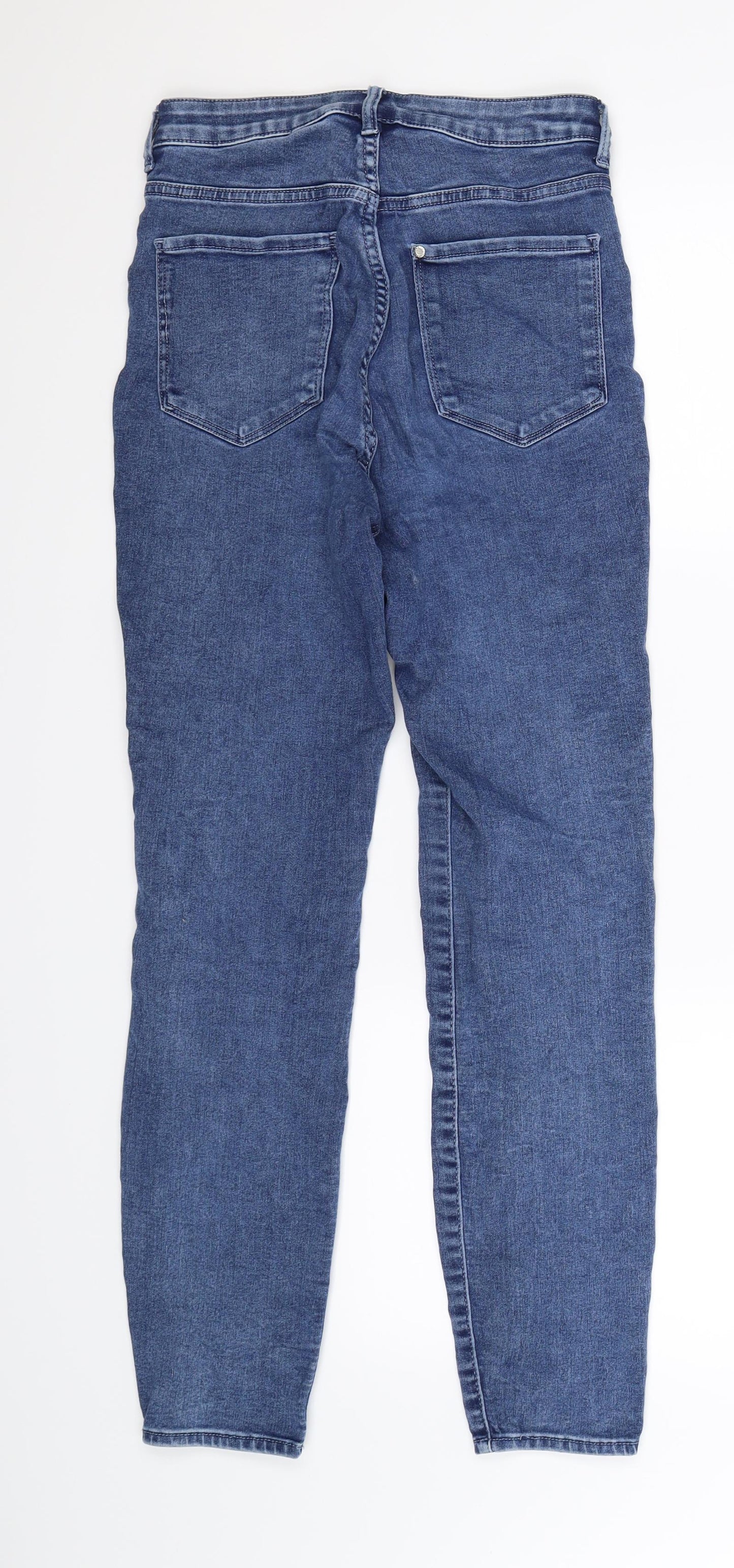 H&M Womens Blue  Denim Jegging Jeans Size 27 in L30 in