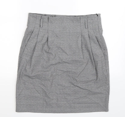 H&M Womens Grey   Straight & Pencil Skirt Size 34 in