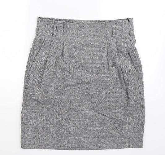 H&M Womens Grey   Straight & Pencil Skirt Size 34 in