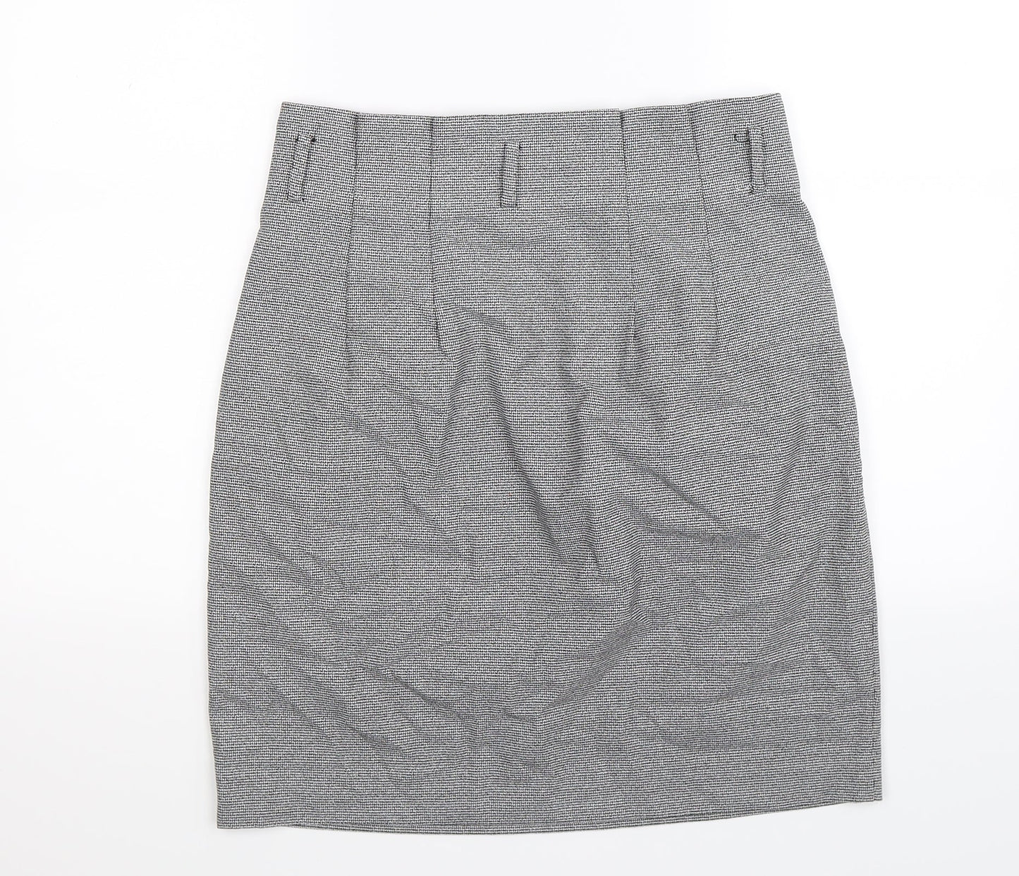 H&M Womens Grey   Straight & Pencil Skirt Size 34 in
