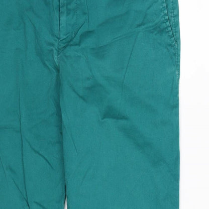 Gap Womens Green   Chino Trousers Size 32 in L28 in