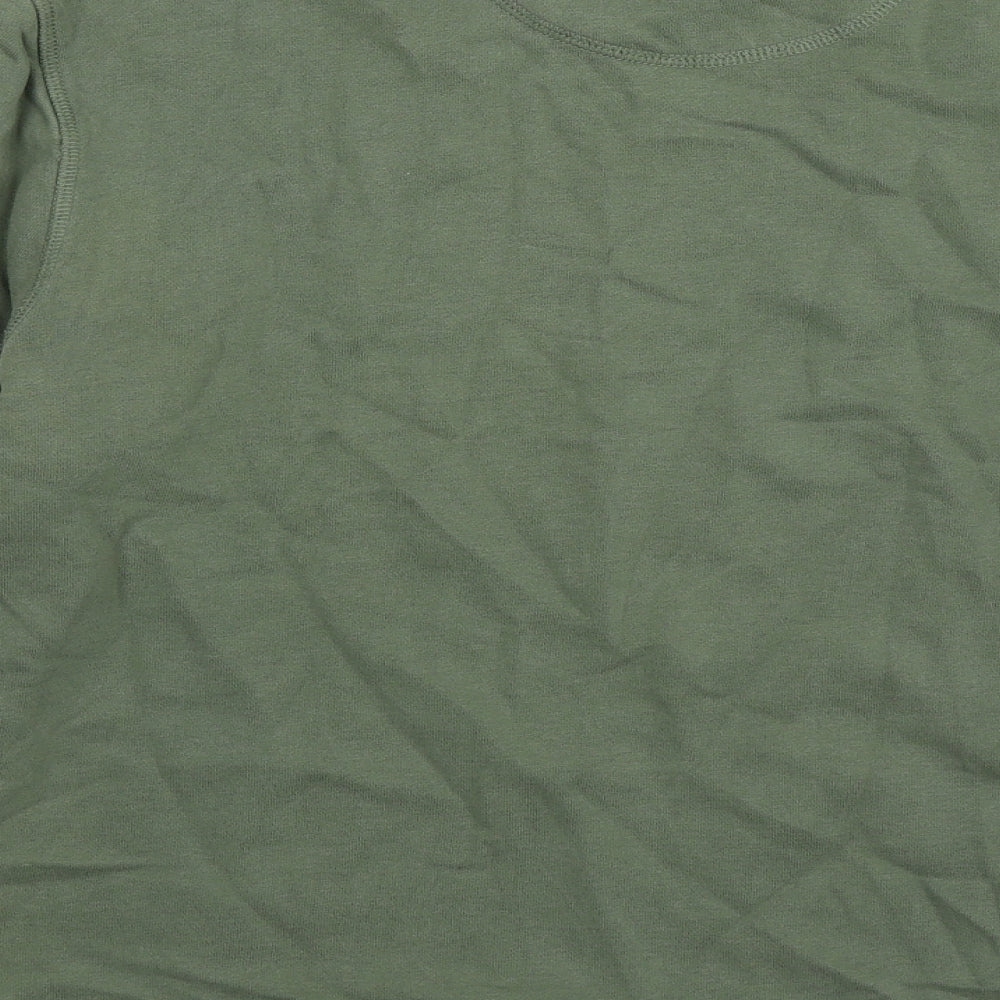 Mens UK Size S Blue Harbour Green Pullover Sweatshirt