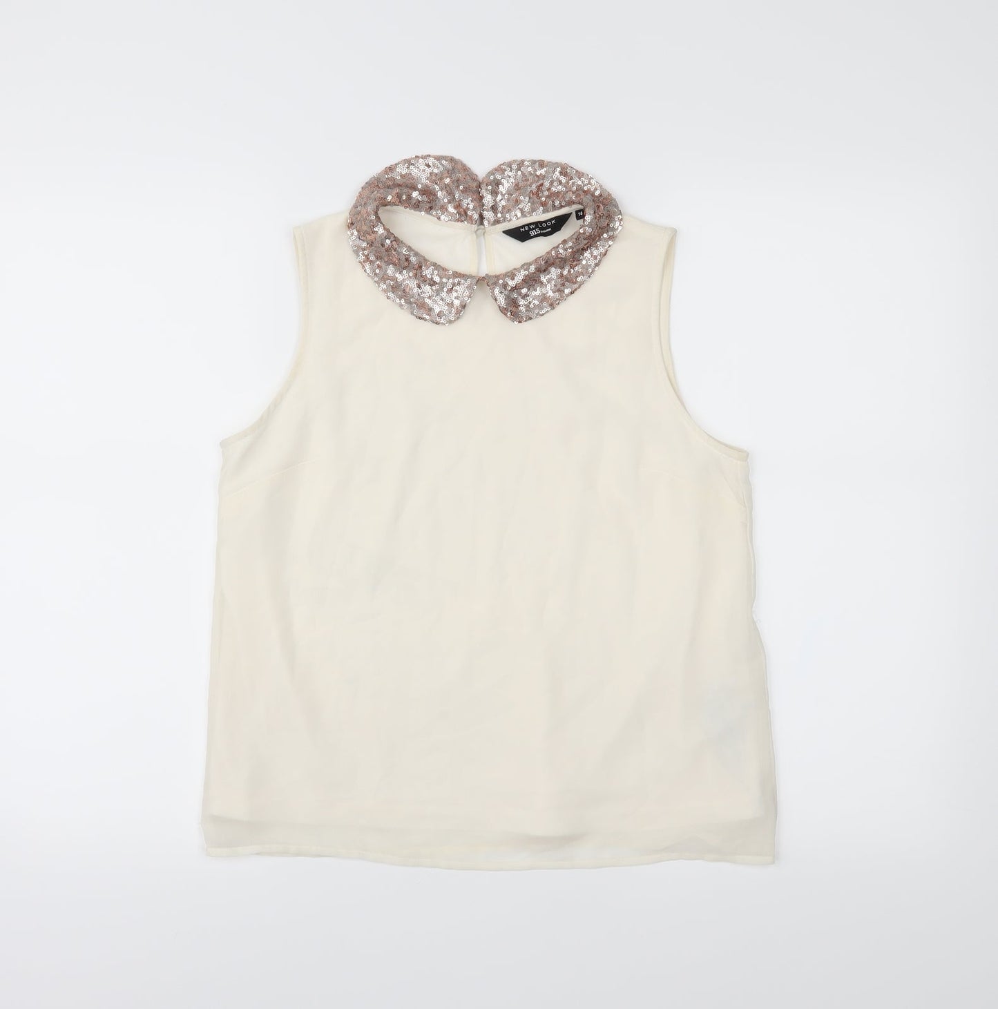 New Look Girls White   Camisole Blouse Size 14 Years