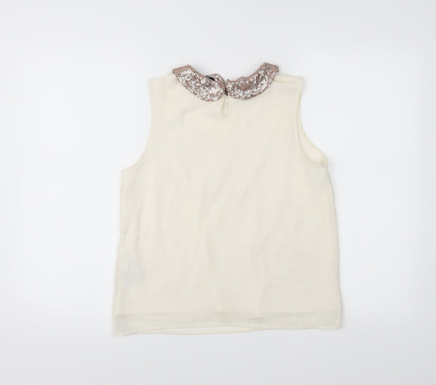 New Look Girls White   Camisole Blouse Size 14 Years