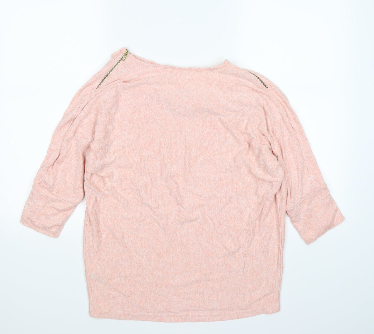 Back view of Fransa women’s pink knit jumper, size S
