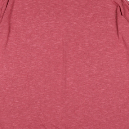 Papaya Womens Pink  Knit Pullover Jumper Size S  - cold shoudlers