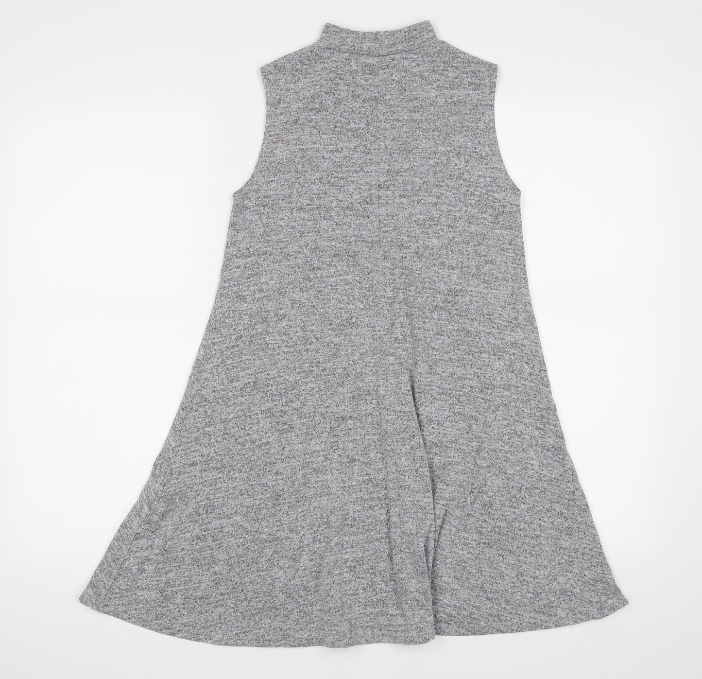 New Look Womens Grey  Jersey Tank Dress  Size 10