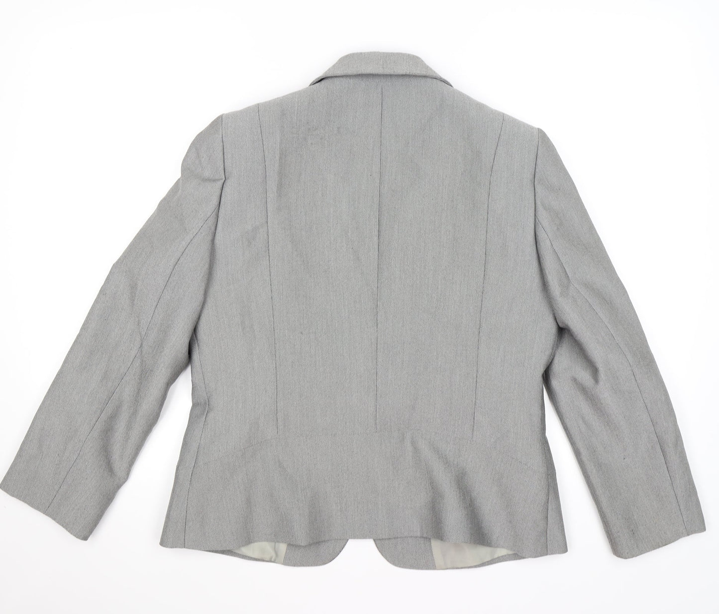 Womens UK Size 12 planet Regular Grey Blazer