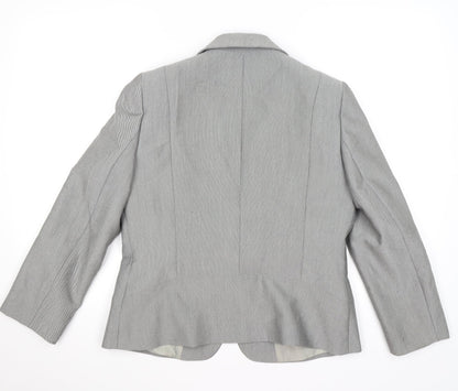 Womens UK Size 12 planet Regular Grey Blazer