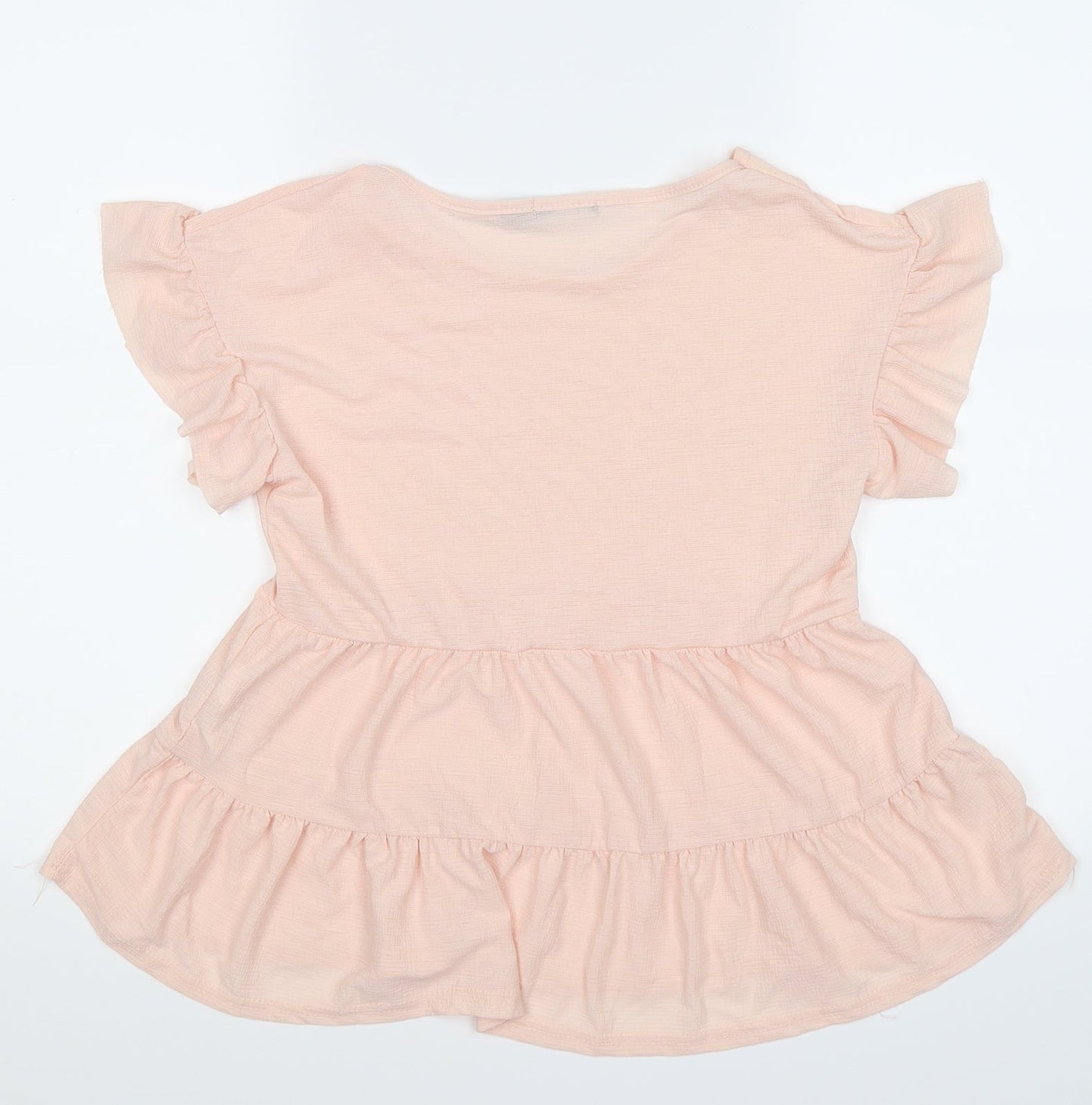Womens UK Size 6 Boohoo Pink Tunic T-Shirt