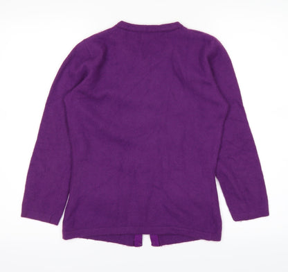 Kaliko Womens Purple   Cardigan Jumper Size 8