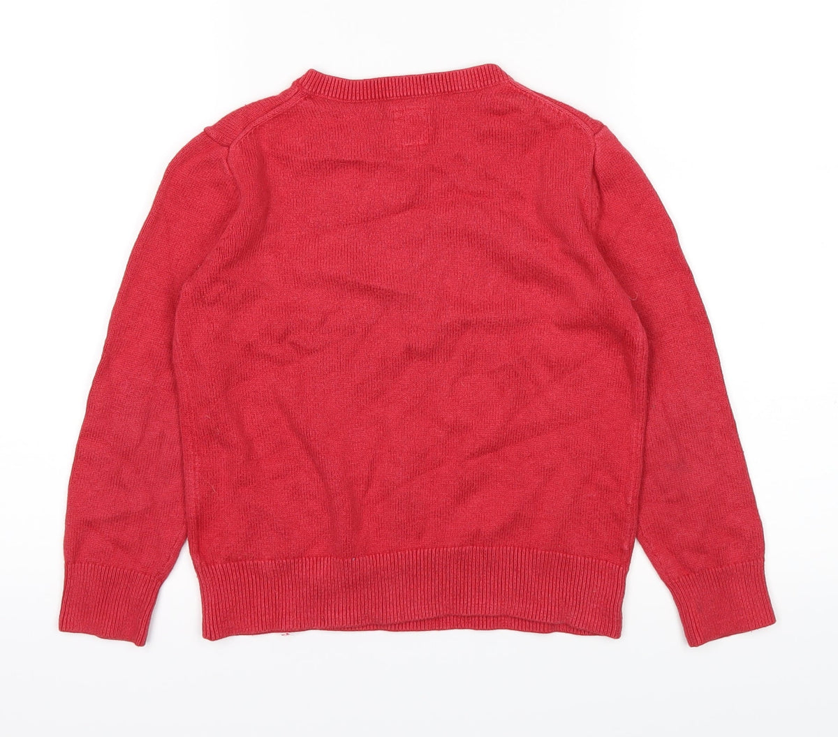 Back view of Gap boys’ red jumper, size 7, years