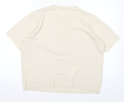 Berkertex Womens White   Pullover Jumper Size 14