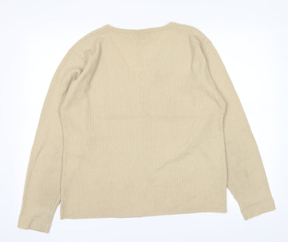 Bonmarché Womens Beige   Cardigan Jumper Size L