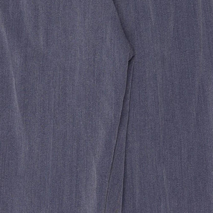 Womens UK Size 20 Preworn Regular Fit  Purple Trousers