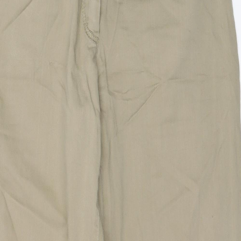 Basler Mens Beige   Straight Jeans Size 38 L27 in