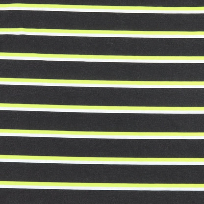 Lasula Womens Grey Striped  T-Shirt Dress  Size 10