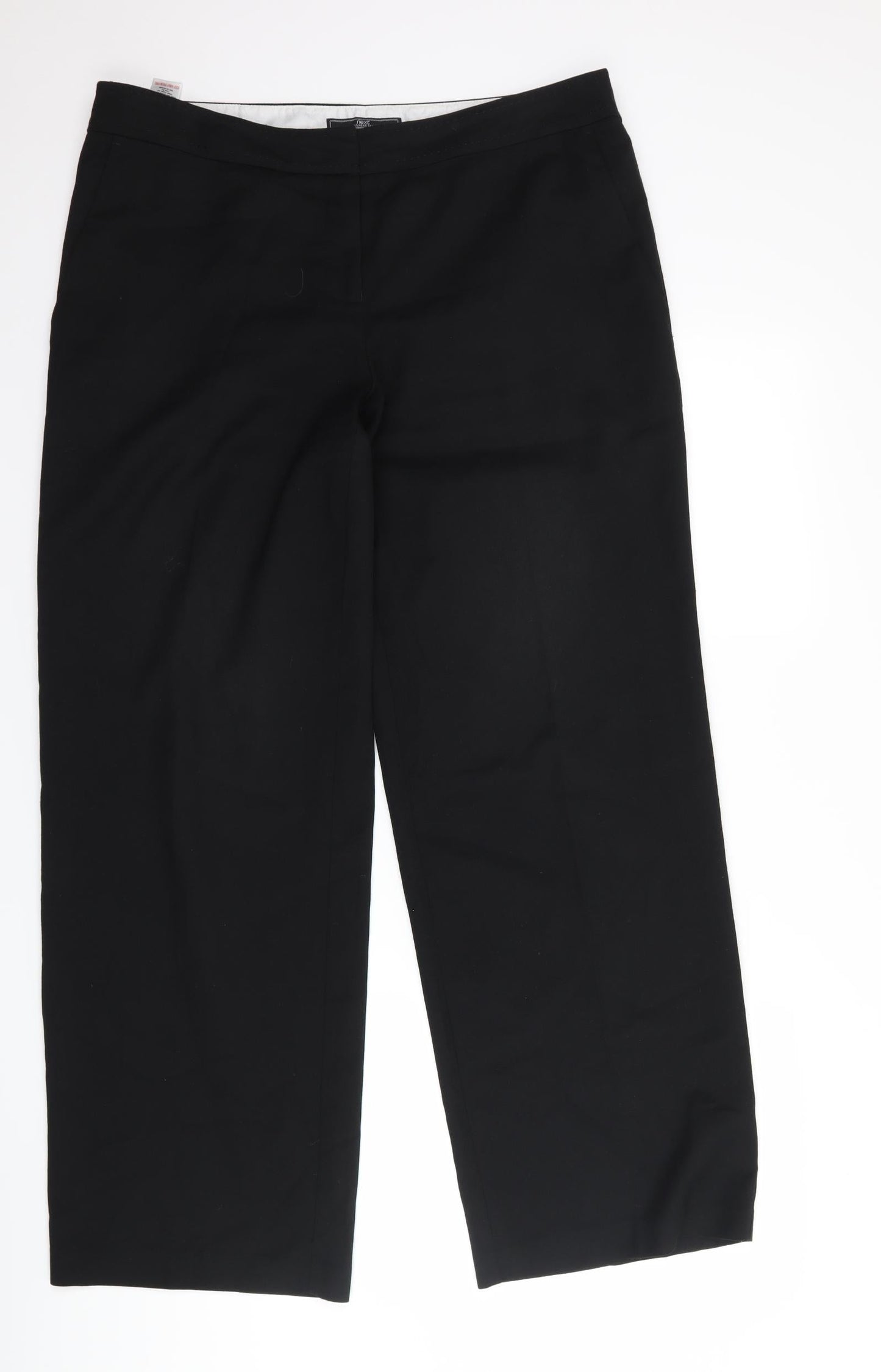 Womens UK Size 36 NEXT Regular Fit  Black Trousers