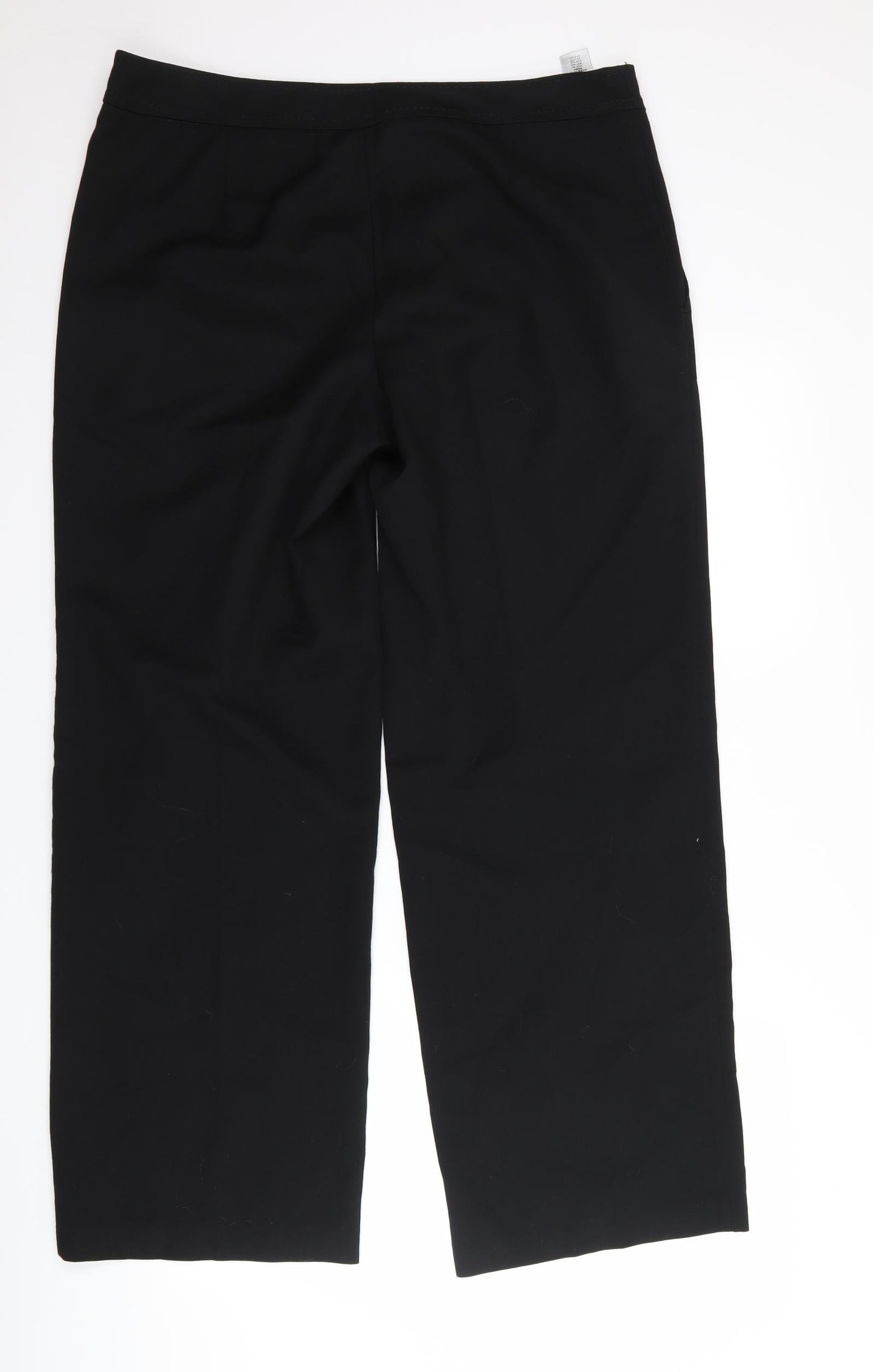 Womens UK Size 36 NEXT Regular Fit  Black Trousers