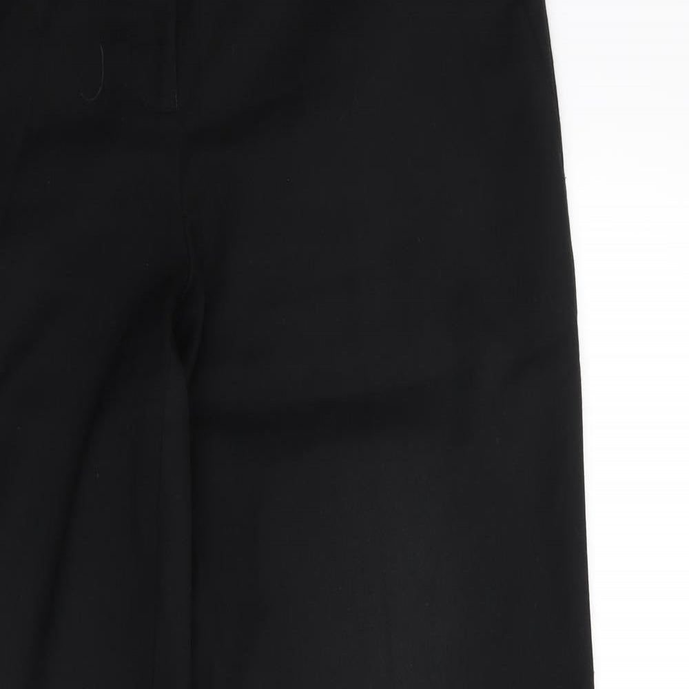 Womens UK Size 36 NEXT Regular Fit  Black Trousers