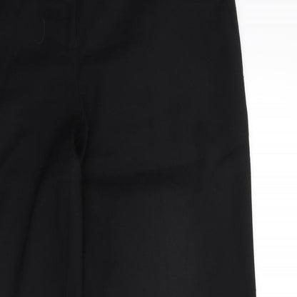 Womens UK Size 36 NEXT Regular Fit  Black Trousers