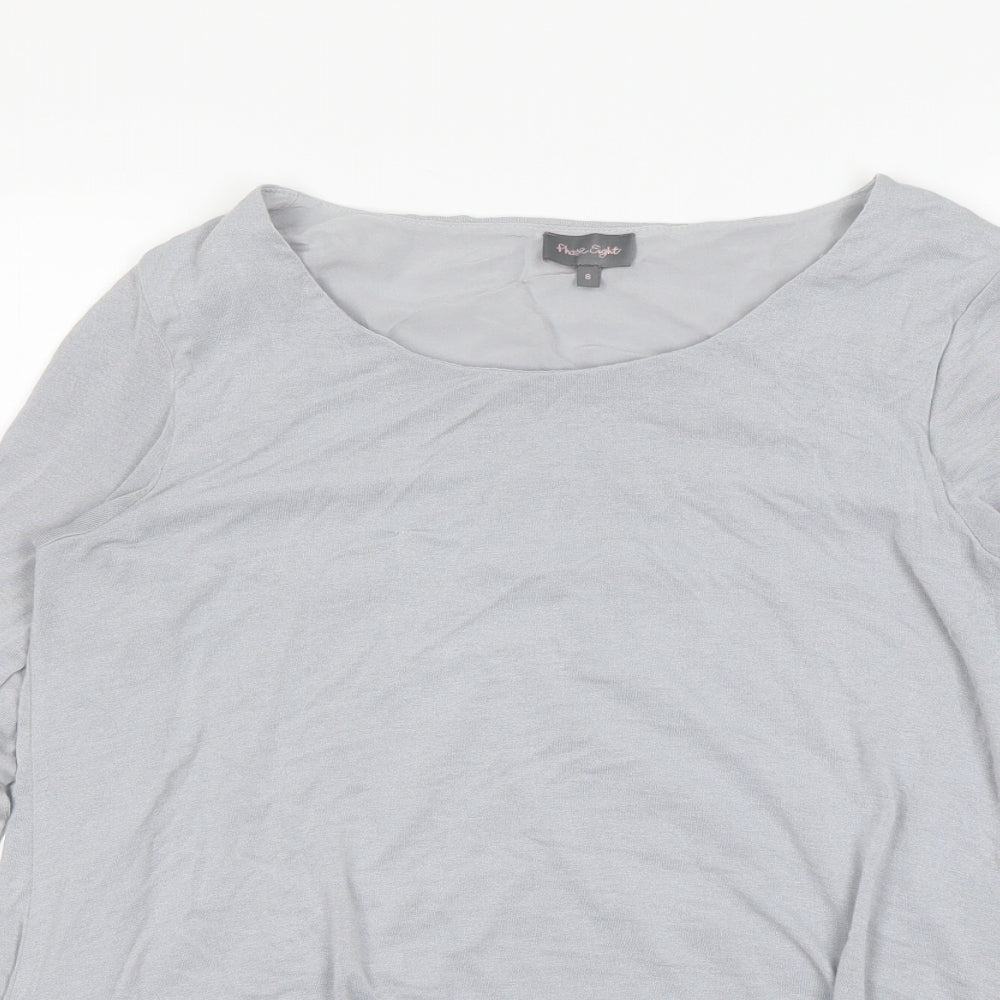 Phase Eight Womens Grey   Pullover Sweatshirt Size 8
