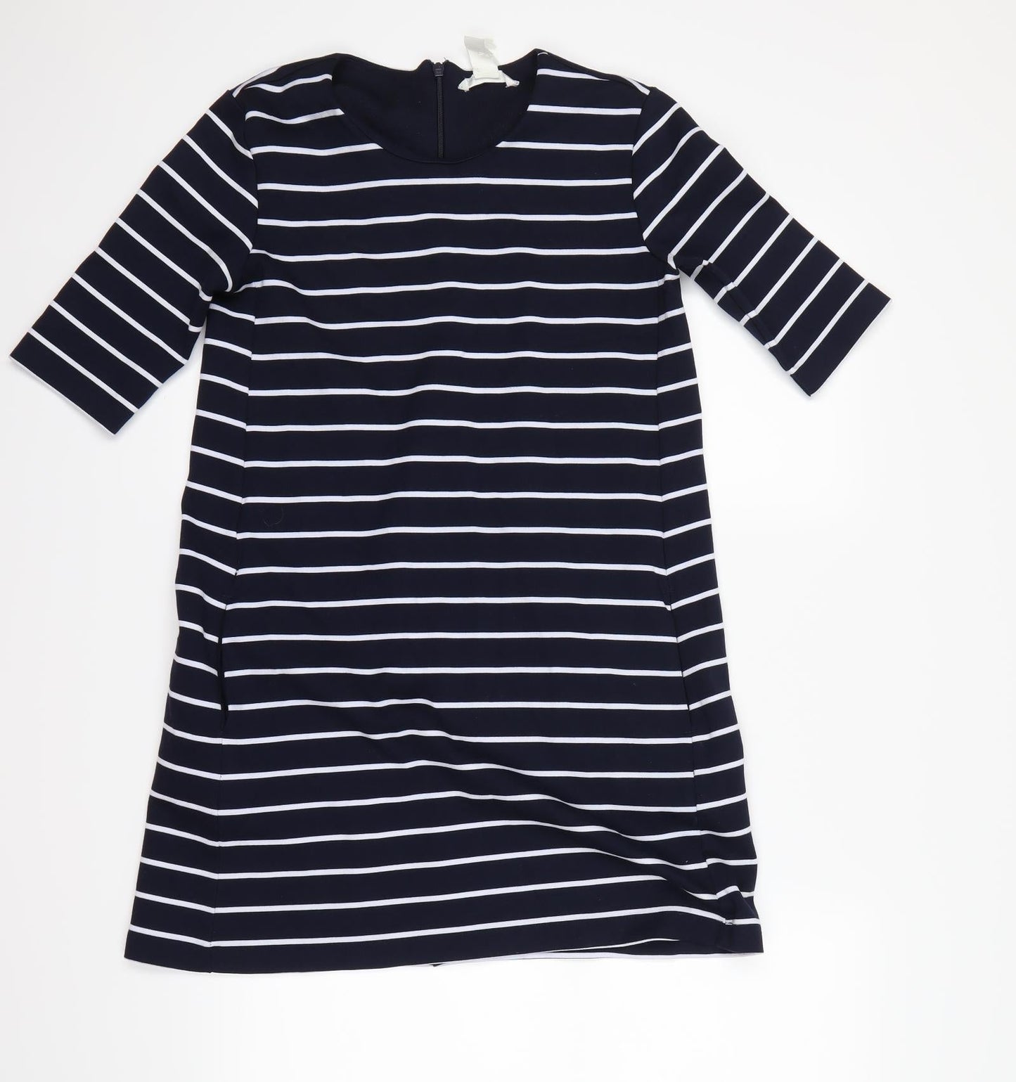 Basic Womens Blue Striped  Bodycon  Size XS