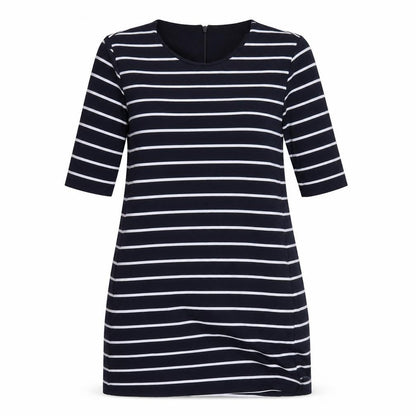 Basic Womens Blue Striped  Bodycon  Size XS