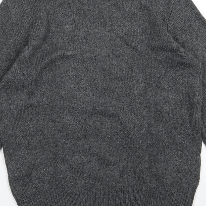 Cedar Wood State Mens Grey  Knit Pullover Jumper Size S