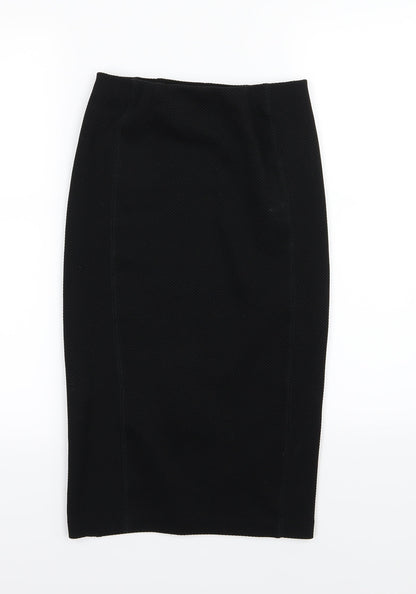 H&M Womens Black   Straight & Pencil Skirt Size XS