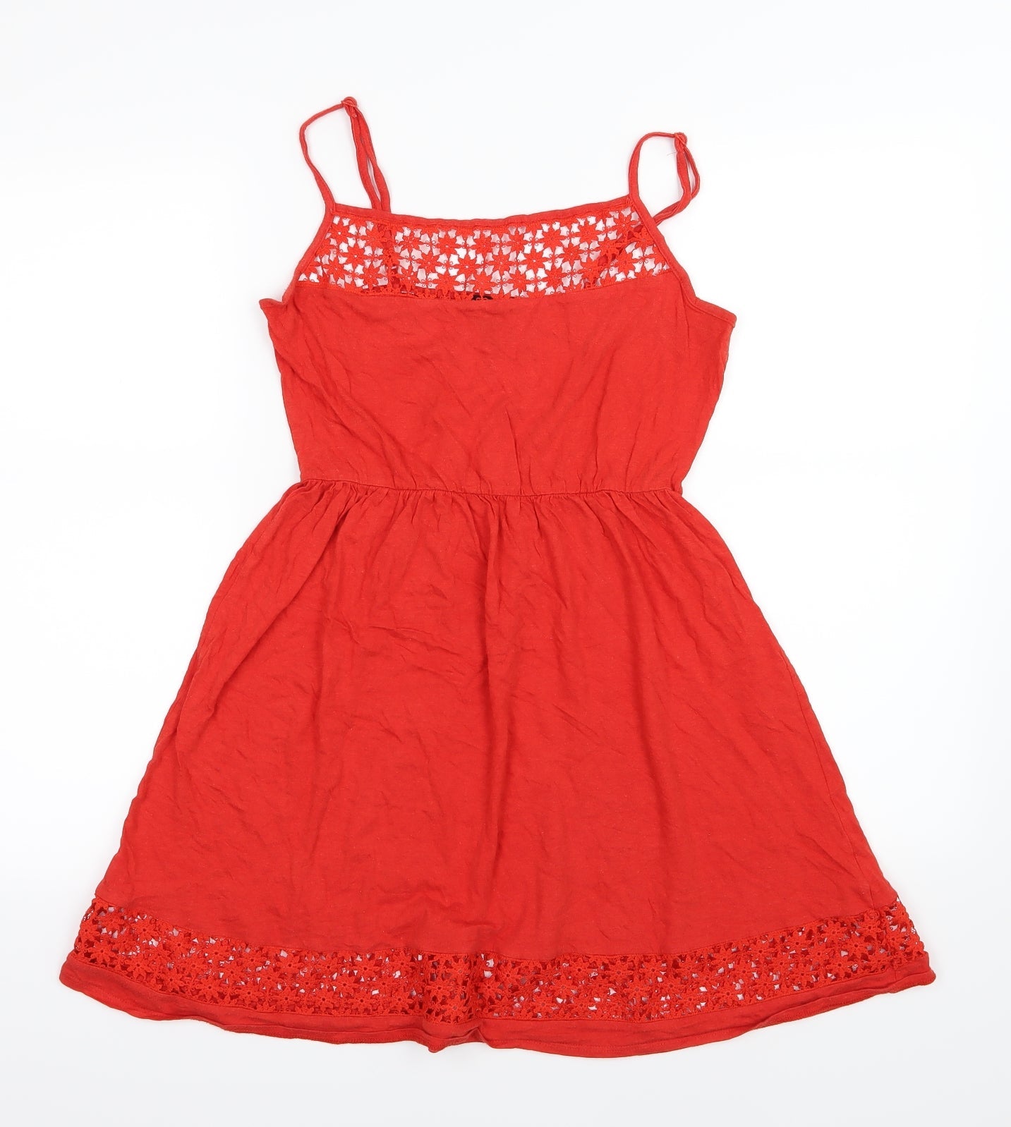 Atmosphere Womens Red  Jersey Basic Blouse Size 10