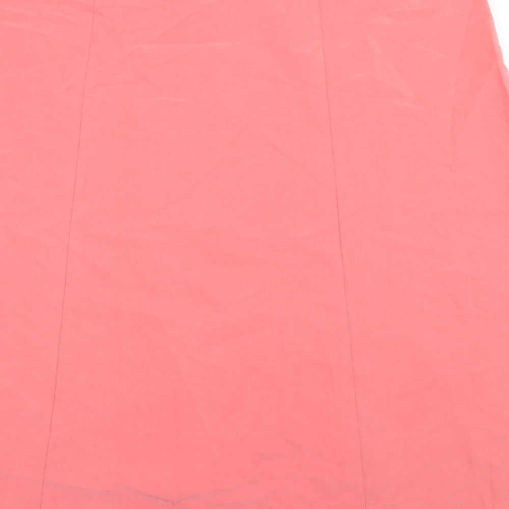 First Avenue Womens Pink   A-Line Skirt Size 38 in