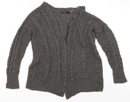 Additional front view of Brave Soul women’s green jumper, size S