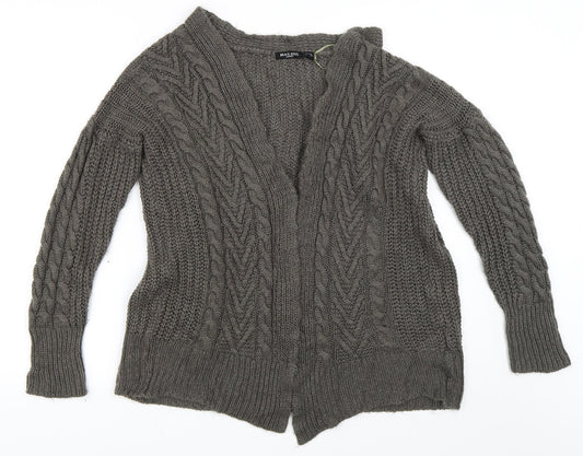 Additional front view of Brave Soul women’s green jumper, size S