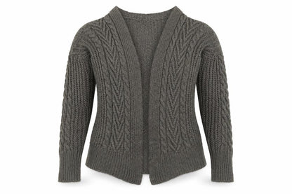 Front view of Brave Soul women’s green jumper, size S