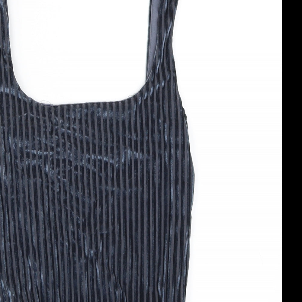 PRETTYLITTLETHING Womens Blue   Basic Tank Size 6